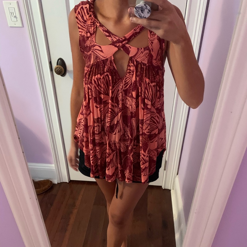 Free people resort style top